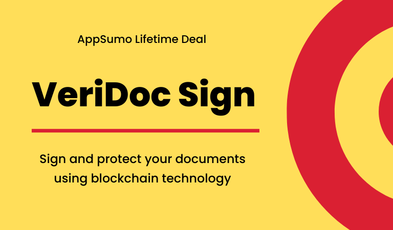 VeriDoc-Sign lifetime deal