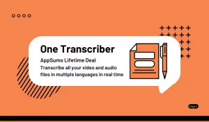 One-Transcriber Lifetime Deal